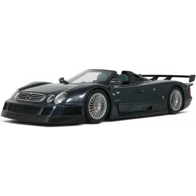 GT SPIRIT MERCEDES-BENZ CLK-GTR ROADSTER ŠEDÁ 1999 1:18