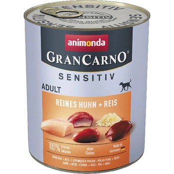 Animonda GranCarno Sensitiv Adult - пиле с ориз 800г