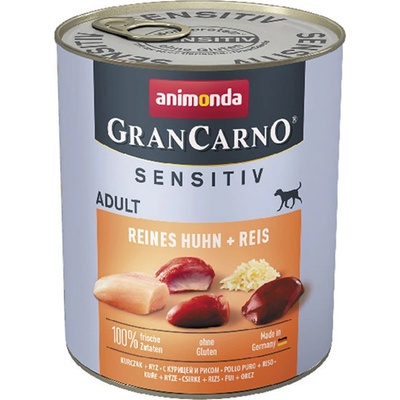 Animonda GranCarno Sensitiv Adult - пиле с ориз 800г