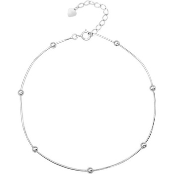 Silenti Jewelry Сребърна гривна за крак "Невинност