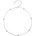 Silenti Jewelry Сребърна гривна за крак "Невинност