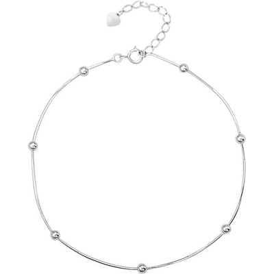 Silenti Jewelry Сребърна гривна за крак "Невинност