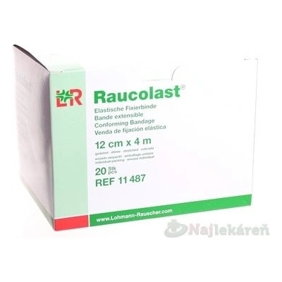 Raucolast fixačné ovínadlo 12 cm x 4 m 20 ks