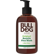 Bulldog Original Beard & Face Wash čistiaci gél pre mužov 2v1 300 ml