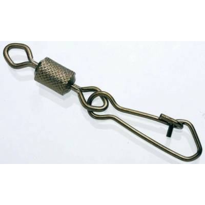 Saenger pevnostný obratlík s drôtenou karabínou veľ.12