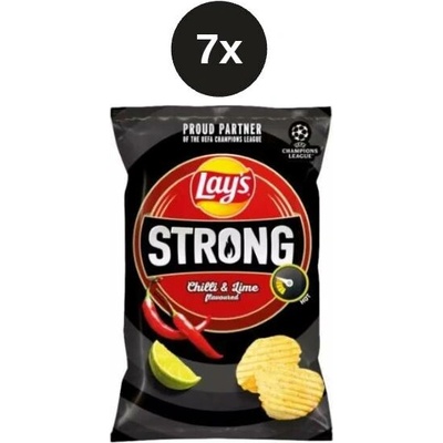 Lays strong chilli lime 7x 55 g