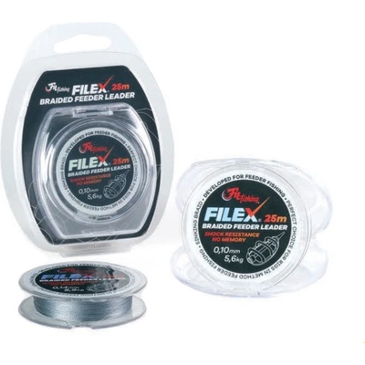 Filfishing Šňůra Filex Feeder Braid 25m 0,10mm 5,6kg