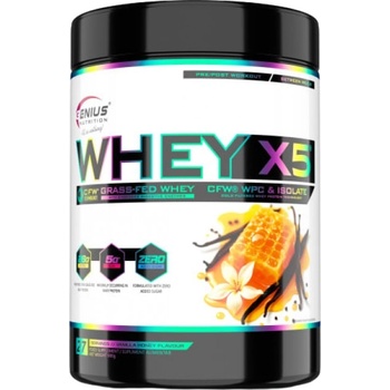 GENIUS NUTRITION Whey-X5 [900 грама] Caribbean Mocha