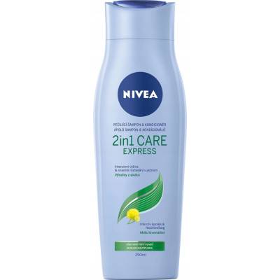 Nivea Hair Care Express šampón a kondicionér pre všetky typy vlasov 250 ml