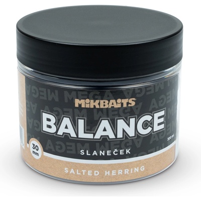 Mikbaits Vyvážené Boilie Mega Balance Gangster G2 Krab Ančovička Asa 300 ml 30 mm