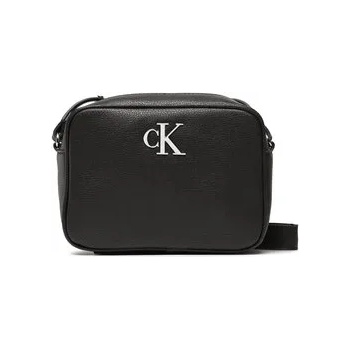 Calvin Klein Дамска чанта Minimal Monogram Camera Bag18 K60K610683 Черен (Minimal Monogram Camera Bag18 K60K610683)