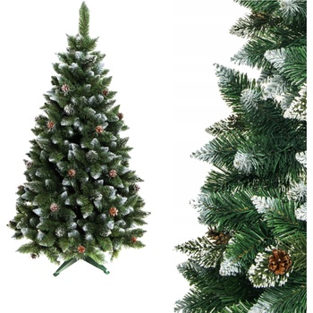 FOXIGY Коледна елха Бор 150 см със шишарки Luxury Diamond (SNA-D-S-150)