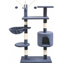 Petrashop škrabadlo pro kočky se sisalovými sloupky 67 x 67 x 125 cm