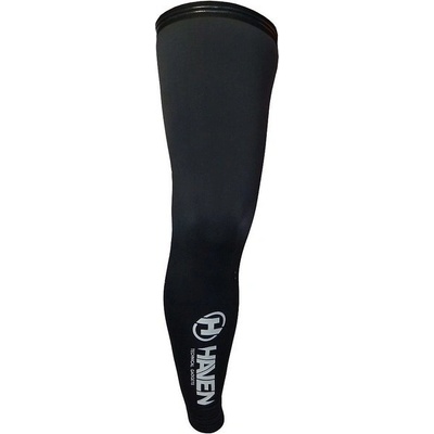HAVEN Cyklistické návleky na nohy NEO Long černá