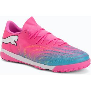 PUMA Футболни обувки PUMA Future 9 Match Fusion TT poison pink/puma wht/sun stream/bright aqua/puma blk