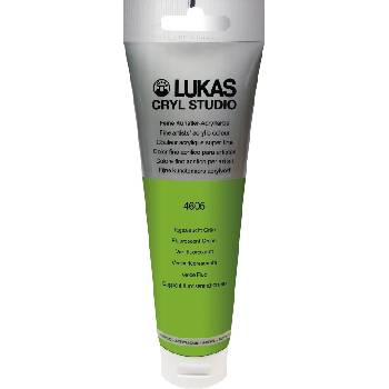 LUKAS Cryl Studio Plastic Tube АКРИЛНА боя Fluorescent Green 125 ml 1 бр (746050012)