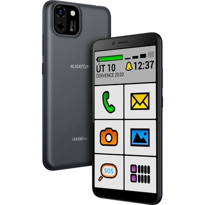 ALIGATOR S5550 Senior 2GB/16GB černá