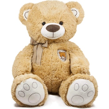 Плюшено мече с панделка и емблема