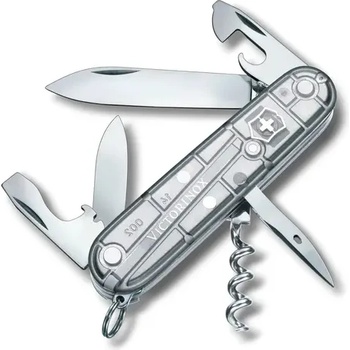 Image 1 of Victorinox Швейцарски джобен нож Victorinox Spartan, бял прозрачен, блистер (1.3603.T7B1)