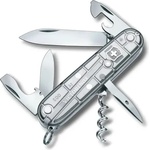 Victorinox Швейцарски джобен нож Victorinox Spartan, бял прозрачен, блистер (1.3603.T7B1)