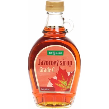 BioNebio BIO Javorový sirup 100% Grade C 250 ml