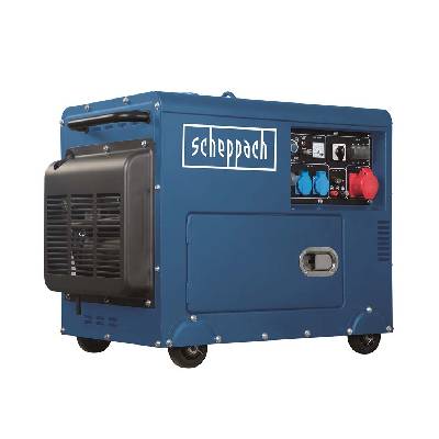 Elektrocentrála SCHEPPACH SG 5200 D s reguláciou AVR, 5000 W
