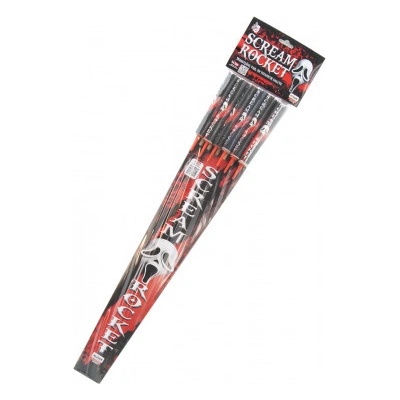 Pyrotechnika rakety Scream rocket set 6 ks