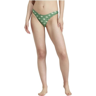Adidas Monogram bikini bottom - Green (Preloved Green / Cloud White)