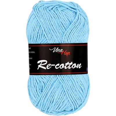 Vlna Hep Re-cotton 81241 modrý tyrkys
