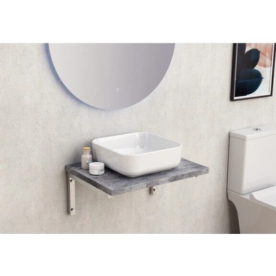 InterCeramic PVC плот за баня ICP 6146-1 - 61 x 3 x 46 см (ICP 6146-1)