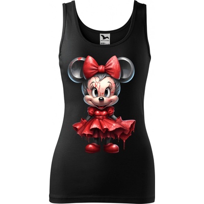 Bloody Minnie Mouse Černá – Zboží Dáma