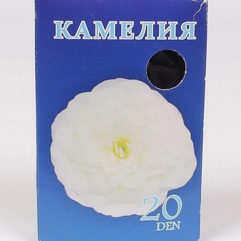 Image 1 of Дамски черен чорапогащник с изчистен дизайн - 20 den