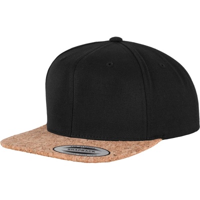 Flexfit 6089CO s korkovým kšiltem 6 panelová COT5589CO00299 black Černá