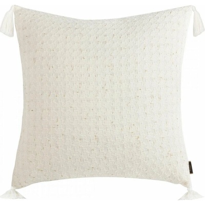 Takoy TERRA COLLECTION SEVILLE zo žakárovej tkaniny pretkávanej zlatou niťou s ozdobnými strapcami na rohoch-HF-405708 60 x 60 cm