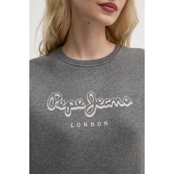 Pepe Jeans Суичър Pepe Jeans FRANCESCA в сиво с принт PL581458 (PL581458)