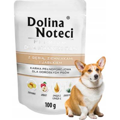 Dolina Noteci Premium s husími bramborami a jablkem 100 g