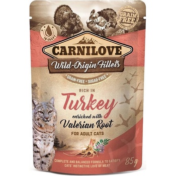 Carnilove Cat Turkey Enriched & Valerian 85 g