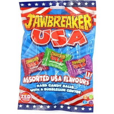 ZED Candy Jawbreaker bonbony se žvýkačkou s ovocnými příchutěmi 99 g
