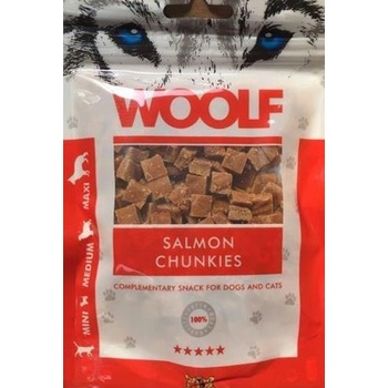 Woolf pochoutka salmon chunkies 100g