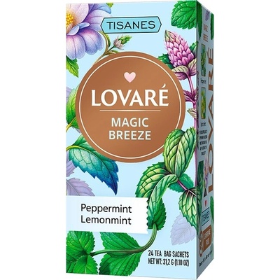 LOVARÉ MAGIC BREEZE bylinný čaj 24 x 1,5 g