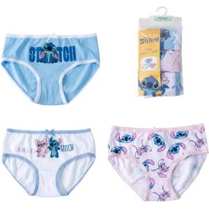 Cerda Детски бикини Cerda - Stitch, 3 броя, 4-5 г (2900003315)