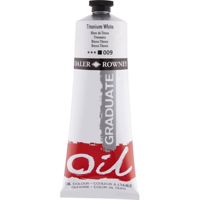 Daler Rowney Graduate Маслена боя Titanium White 200 ml 1 бр (117200009)