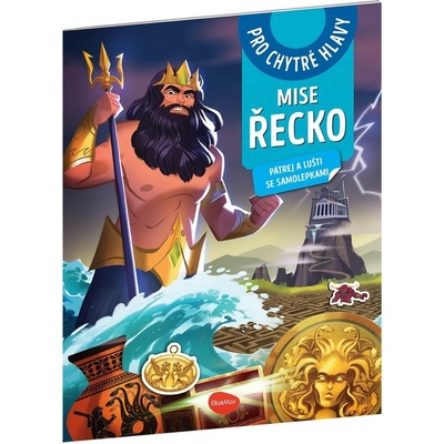 Mise Řecko - pátrej a lušti se samolepkami