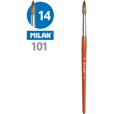 Štetec guľatý MILAN č. 14 - 101