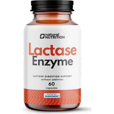 Natural Nutrition Enzym laktáza 60 kapslí