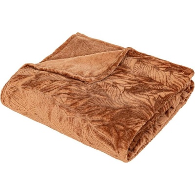 Atmosphera polyester oranžová Deka 180x230