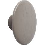 Muuto Кука за стена Dots Wood 13 см таупе (03320)