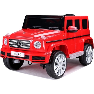Mamido Elektrické autíčko Mercedes G500 červená