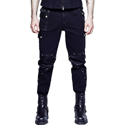 PUNK RAVE Панталони мъжки punk rave - милитарист - k-264