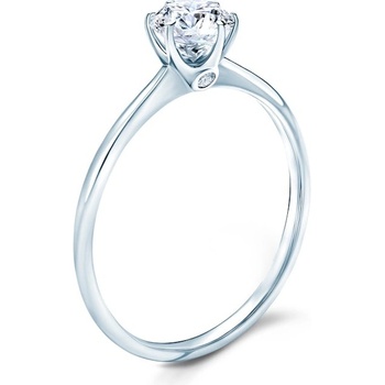 Savicki zásnubní prsten The Journey bílé zlato bílý safír TJ R3 SZD B